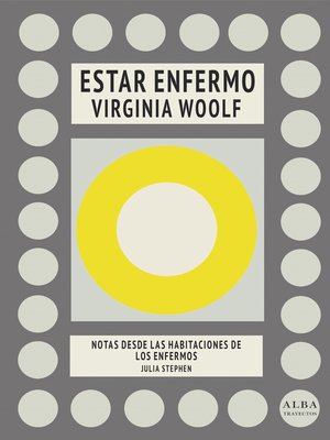 cover image of Estar enfermo